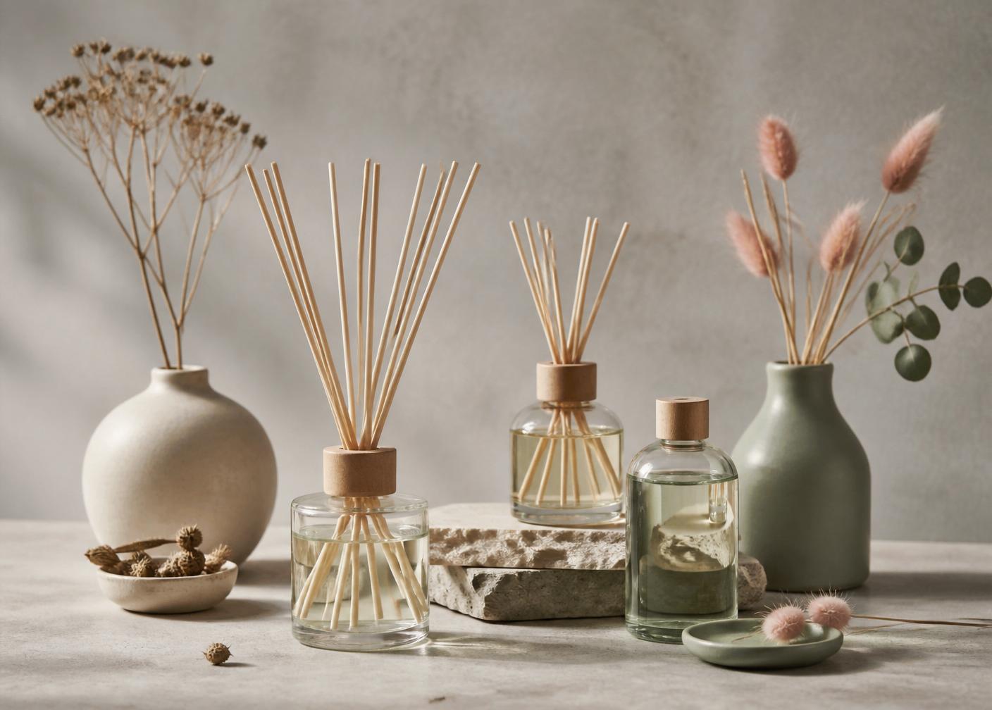 Aromatizadores e difusores de ambientes